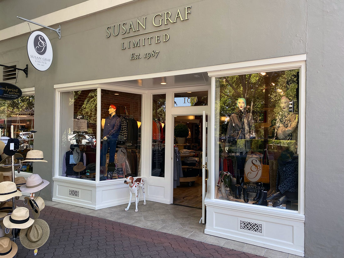 Susan Graf Limited Healdsburg location